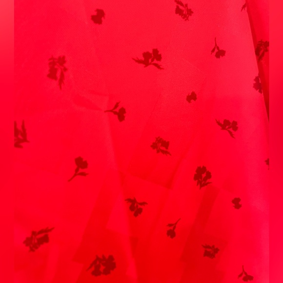 Nike Dri-Fit Slim Fit Athletic Floral Red Monochrome Sleeveless Shirt Tank. M. - Picture 16 of 17